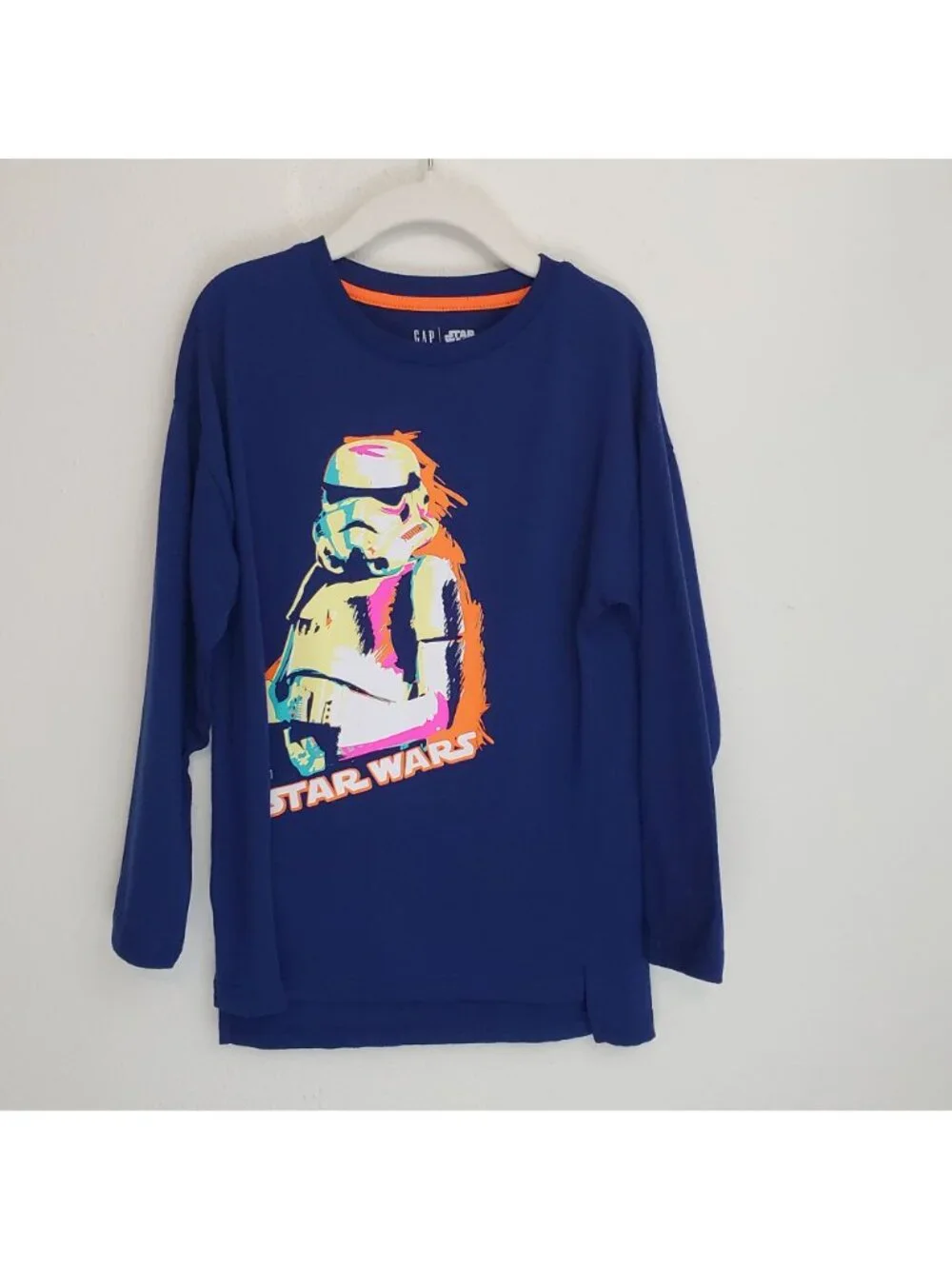 Gap x Star Wars Stormtrooper sleep shirt in Drizzle Blue